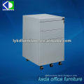 Powder coating surface movable storage cabinet